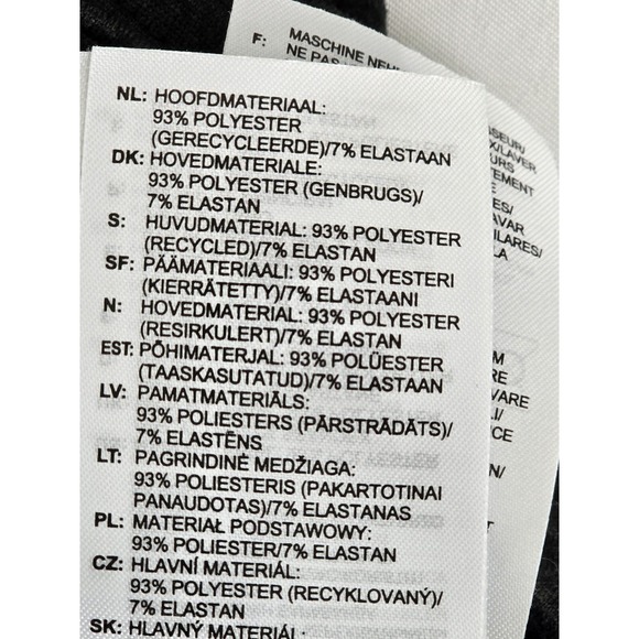 Adidas Womens Racerback Tank Top Size XS Training‎ Running Shirt Black 3 Stripes - Picture 4 of 7